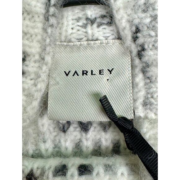 NWT VARLEY Belgrave Knit Dalmation Knit Super Soft Sweater, Sz XS - Picture 7 of 12